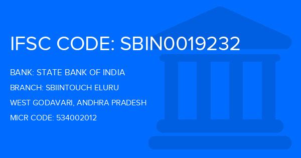 State Bank Of India (SBI) Sbiintouch Eluru Branch IFSC Code