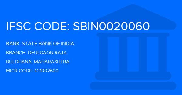 State Bank Of India (SBI) Deulgaon Raja Branch IFSC Code