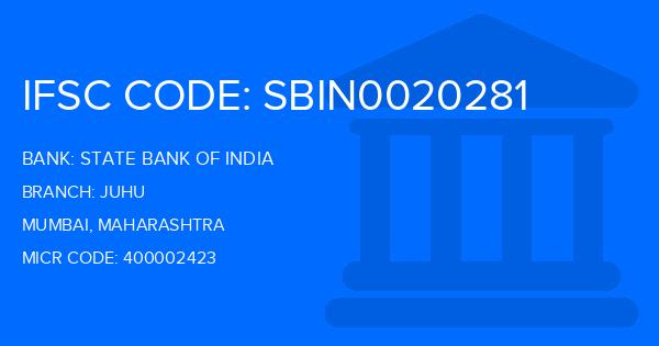 State Bank Of India (SBI) Juhu Branch IFSC Code