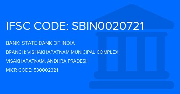 State Bank Of India (SBI) Vishakhapatnam Municipal Complex Branch IFSC Code