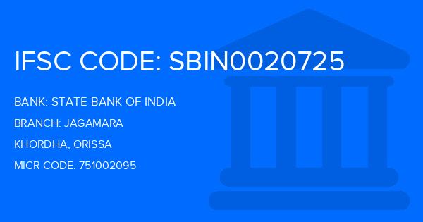 State Bank Of India (SBI) Jagamara Branch IFSC Code