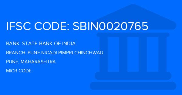 State Bank Of India (SBI) Pune Nigadi Pimpri Chinchwad Branch IFSC Code