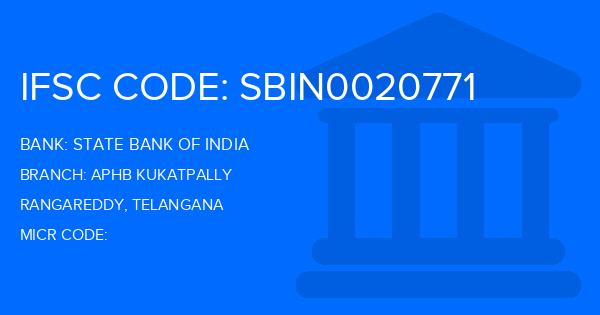 State Bank Of India (SBI) Aphb Kukatpally Branch IFSC Code