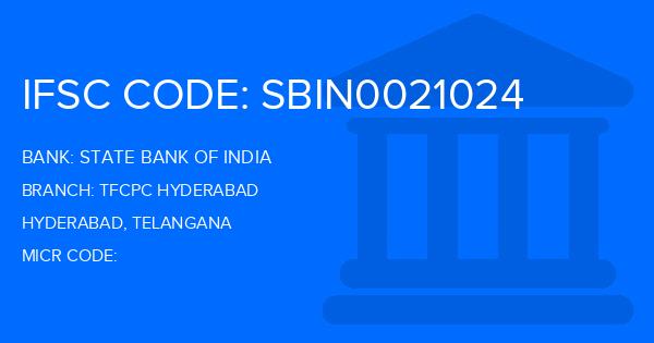 State Bank Of India (SBI) Tfcpc Hyderabad Branch IFSC Code