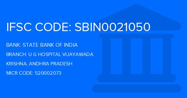 State Bank Of India (SBI) U G Hospital Vijayawada Branch IFSC Code