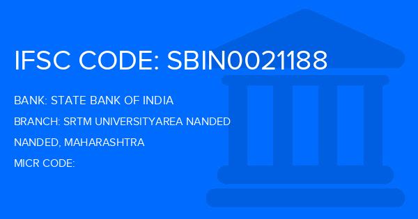 State Bank Of India (SBI) Srtm Universityarea Nanded Branch IFSC Code