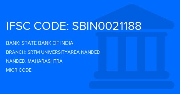 State Bank Of India (SBI) Srtm Universityarea Nanded Branch IFSC Code