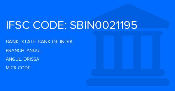 State Bank Of India (SBI) Angul Branch IFSC Code