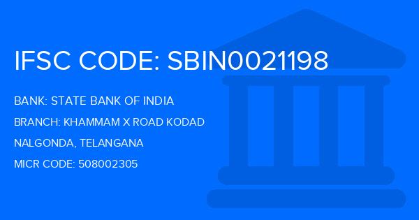 State Bank Of India (SBI) Khammam X Road Kodad Branch IFSC Code