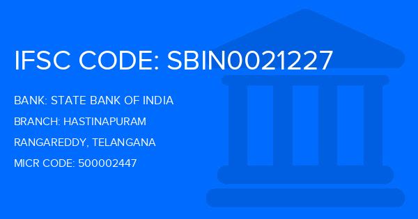 State Bank Of India (SBI) Hastinapuram Branch IFSC Code