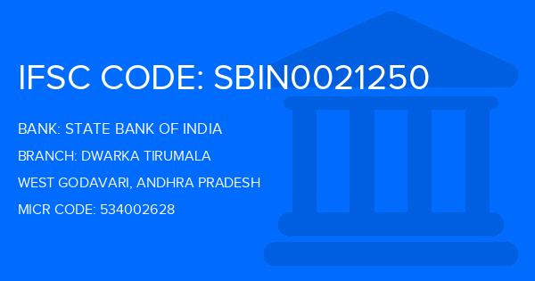 State Bank Of India (SBI) Dwarka Tirumala Branch IFSC Code
