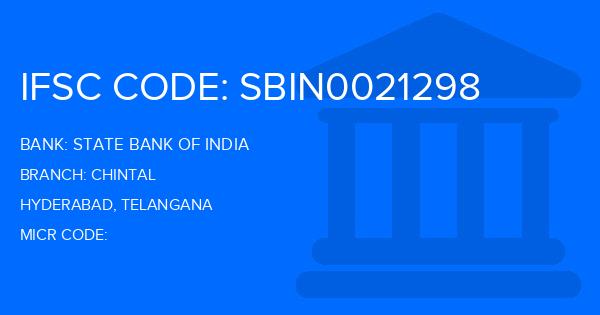 State Bank Of India (SBI) Chintal Branch IFSC Code