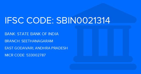 State Bank Of India (SBI) Seethanagaram Branch IFSC Code