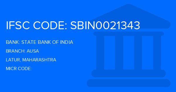 State Bank Of India (SBI) Ausa Branch IFSC Code