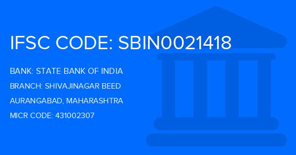 State Bank Of India (SBI) Shivajinagar Beed Branch IFSC Code