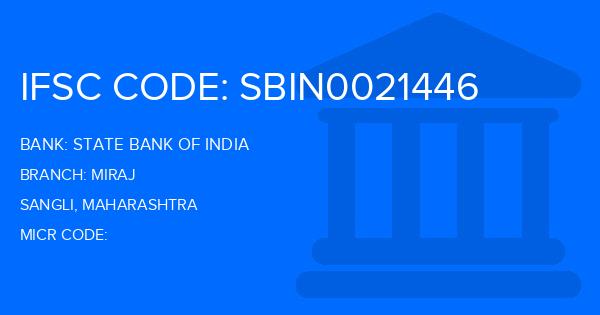 State Bank Of India (SBI) Miraj Branch IFSC Code