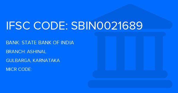 State Bank Of India (SBI) Ashinal Branch IFSC Code
