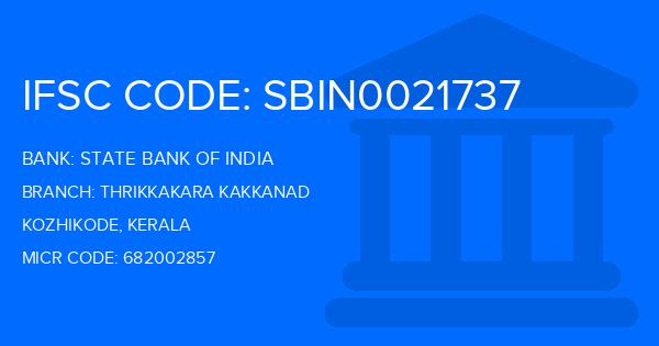 State Bank Of India (SBI) Thrikkakara Kakkanad Branch IFSC Code