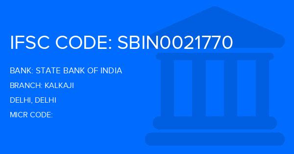 State Bank Of India (SBI) Kalkaji Branch IFSC Code