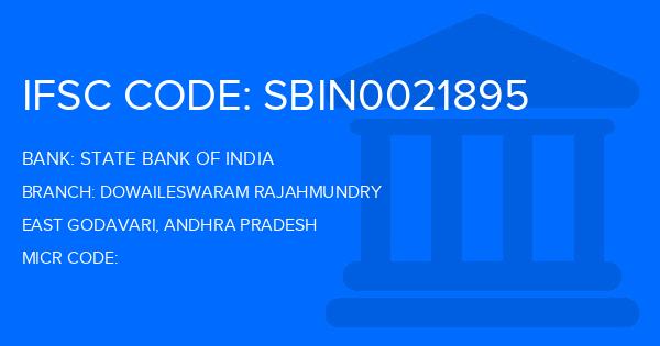 State Bank Of India (SBI) Dowaileswaram Rajahmundry Branch IFSC Code
