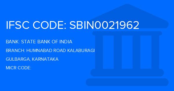 State Bank Of India (SBI) Humnabad Road Kalaburagi Branch IFSC Code