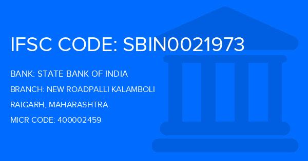 State Bank Of India (SBI) New Roadpalli Kalamboli Branch IFSC Code