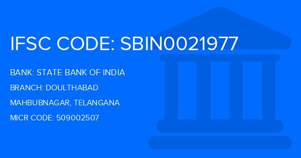 State Bank Of India (SBI) Doulthabad Branch IFSC Code
