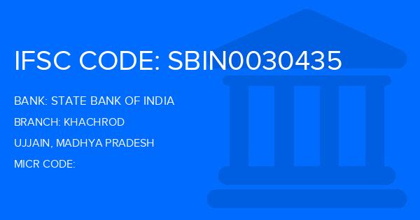 State Bank Of India (SBI) Khachrod Branch IFSC Code