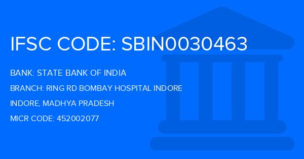 State Bank Of India (SBI) Ring Rd Bombay Hospital Indore Branch IFSC Code
