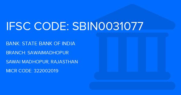 State Bank Of India (SBI) Sawaimadhopur Branch IFSC Code