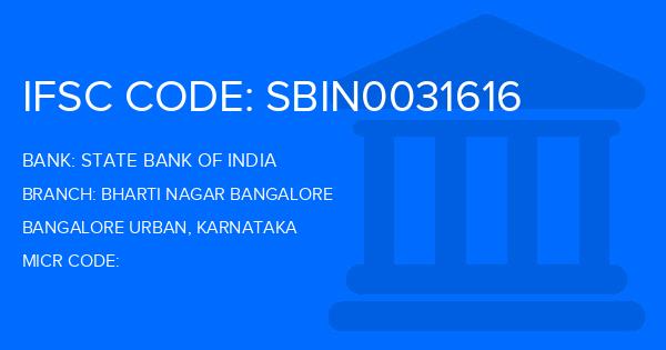 State Bank Of India (SBI) Bharti Nagar Bangalore Branch IFSC Code