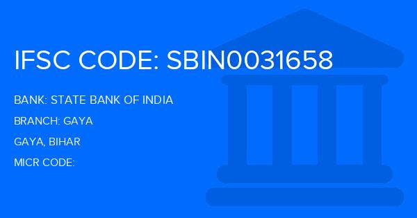 State Bank Of India (SBI) Gaya Branch IFSC Code