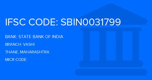 State Bank Of India (SBI) Vashi Branch IFSC Code