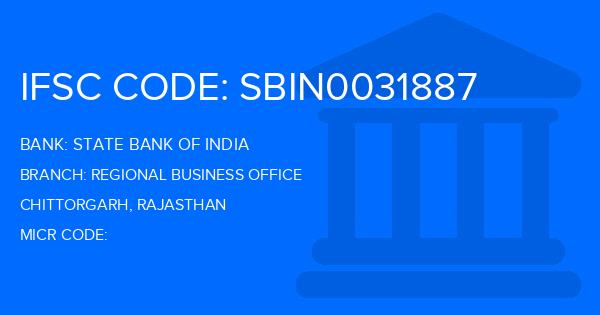 State Bank Of India (SBI) Regional Business Office Branch IFSC Code