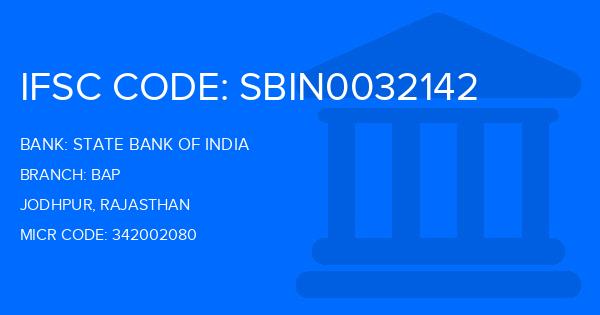 State Bank Of India (SBI) Bap Branch IFSC Code