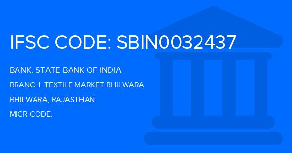 State Bank Of India (SBI) Textile Market Bhilwara Branch IFSC Code