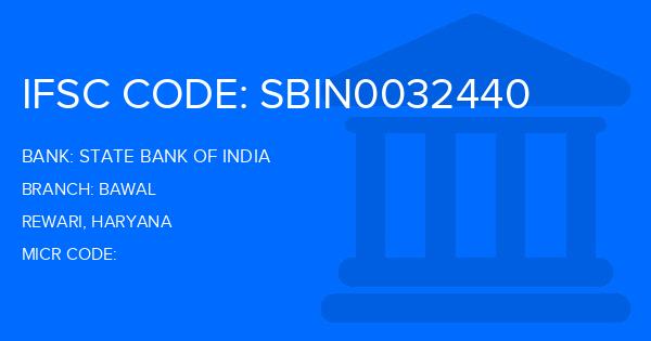 State Bank Of India (SBI) Bawal Branch IFSC Code