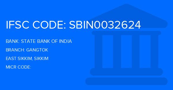 State Bank Of India (SBI) Gangtok Branch IFSC Code
