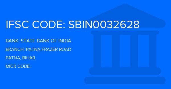 State Bank Of India (SBI) Patna Frazer Road Branch IFSC Code
