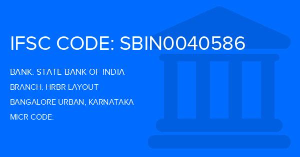 State Bank Of India (SBI) Hrbr Layout Branch IFSC Code