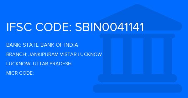 State Bank Of India (SBI) Jankipuram Vistar Lucknow Branch IFSC Code