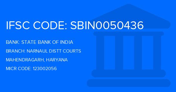 State Bank Of India (SBI) Narnaul Distt Courts Branch IFSC Code