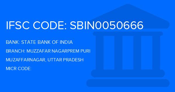 State Bank Of India (SBI) Muzzafar Nagarprem Puri Branch IFSC Code
