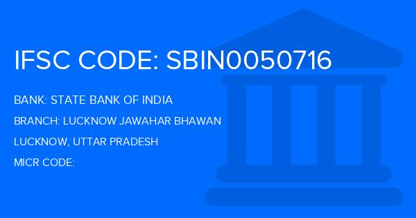 State Bank Of India (SBI) Lucknow Jawahar Bhawan Branch IFSC Code