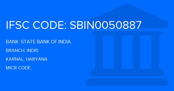 State Bank Of India (SBI) Indri Branch IFSC Code