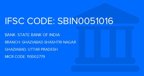 State Bank Of India (SBI) Ghaziabad Shashtri Nagar Branch IFSC Code