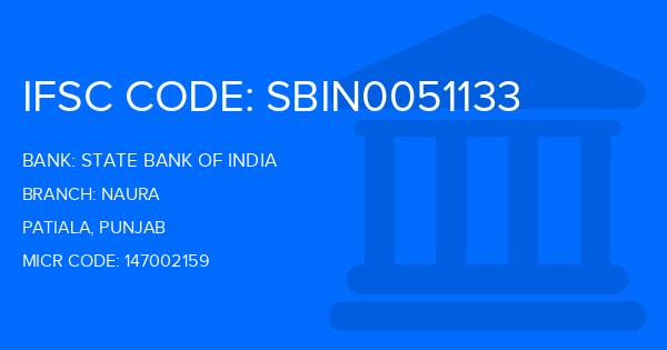 State Bank Of India (SBI) Naura Branch IFSC Code