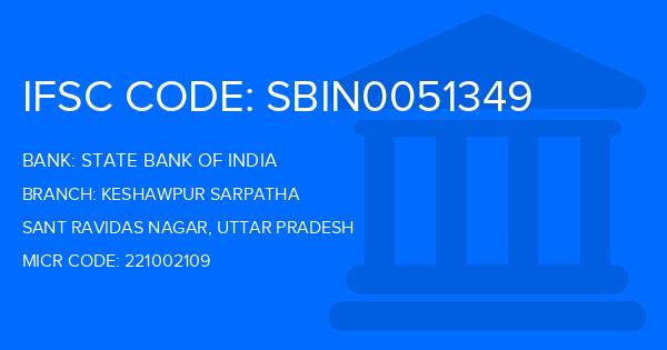 State Bank Of India (SBI) Keshawpur Sarpatha Branch IFSC Code