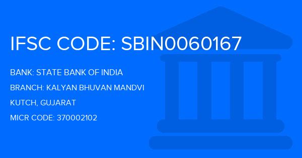 State Bank Of India (SBI) Kalyan Bhuvan Mandvi Branch IFSC Code