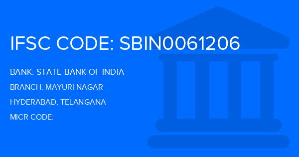 State Bank Of India (SBI) Mayuri Nagar Branch IFSC Code